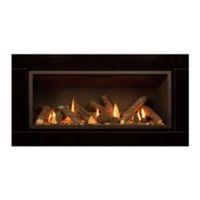 Ignite Pinnacle 860 Black Slide Control Inset Gas Fire