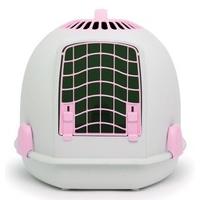 Igloo Pets Ltd 2-in-1 Loo/ Carrier, Polar Pink