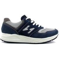 Igi amp;co 7715 Shoes with laces Man Blue men\'s Walking Boots in blue