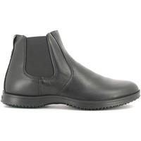 igi ampco 6684 ankle boots man mens mid boots in black