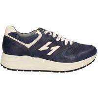 igi ampco 7715 shoes with laces man blue mens shoes trainers in blue