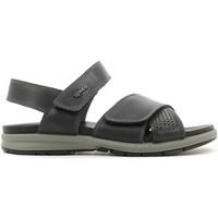 igi ampco 5731 sandals man black mens sandals in black