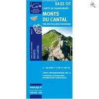 IGN Maps \'TOP 25\' Series: 2435 OT Monts-Du-Cantal/Pnr des Volcans d\'Auvergne Map