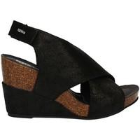 Igi amp;co 7860 Wedge sandals Women Black women\'s Sandals in black