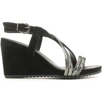 igi ampco 5841 wedge sandals women black womens sandals in black