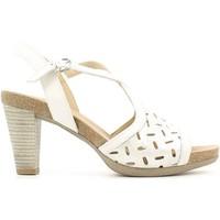 igi ampco 5834 high heeled sandals women bianco womens sandals in whit ...