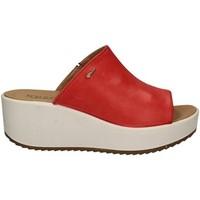 igi ampco 7820 wedge sandals women red womens sandals in red