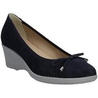 igi ampco igi co 57621 loafers womens court shoes in blue