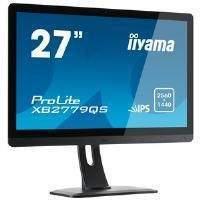 Iiyama ProLite XB2779QS (27 inch) LED Backlit LCD Monitor 1000:1 350cd/m2 (2560x1440) 5ms VGA/DVI/HDMI/DisplayPort (Black)