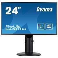 Iiyama ProLite B2481HS (23.6 inch) LED Backlit LCD Monitor 1000:1 250cd/m2 (1920x1080) 2ms D-Sub/DVI-D/HDMI (Black)