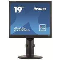 Iiyama ProLite B1980SD (19 inch) LED Backlit LCD Monitor 1000:1 250cd/m2 (1280x1024) 5ms D-Sub/DVI-D (Black)