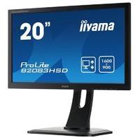 Iiyama ProLite B2083HSD-B1 19.5" LED VGA DVI Monitor