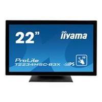 iiyama ProLite T2234MSC-B3X 22 1920 x 1080 8ms VGA DVI Monitor