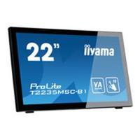 iiyama prolite t2235msc b1 led monitor 22 touchscreen