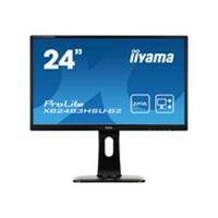 iiyama 24 Black Full HD LED Monitor 1920 x 1080 2x 2W Speakers