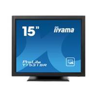 iiyama ProLite T1531SR-B3 15 1024x768 8ms VGA DVI-D LED Touchscreen Monitor