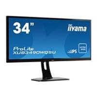 iiyama Prolite XUB3490WQSU-B1 34 3440x1440 VGA HDMI DP DVI Monitor