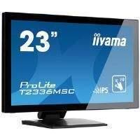 Iiyama Prolite T2336msc (23 Inch Multi-touch) Led Backlit Lcd Monitor 1000:1 225cd/m2 (1920x1080) 5ms Vga/dvi/hdmi/usb (black)