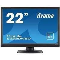 Iiyama Lcd Prolite 22 Black Led Lcd Height Adjust