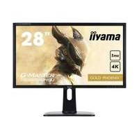 Iiyama Gold Phoenix G-master (28 Inch) Led Backlit Lcd Monitor 1000:1 300cd/m2 (3840x2160) 1ms Vga/hdmi/mhl/displayport/usb (black)