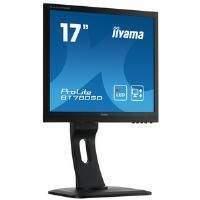 Iiyama ProLite B1780SD (17 inch) LED Backlit LCD Monitor 1000:1 250cd/m2 (1280 x 1024) 5ms VGA/DVI (Black)