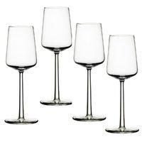 iittala essence 33cl white wine glass set of 4