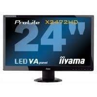 iiyama prolite x2472hd 24 inch led backlit lcd monitor 30001 250cdm2 1 ...