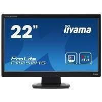Iiyama ProLite P2252HS (21.5 inch) LED Backlit LCD Monitor 1000:1 225cd/m2 (1920x1080) 5ms VGA/DVI/HDMI/Headphone (Black)