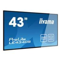 iiyama Prolite LE4340S-B1 43 8ms VGA DVI HDMI USB LCD Display