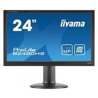 iiyama ProLite B2480HS-B1 24 1920x1080 VGA DVI HDMI Height Adjustable LED Monitor