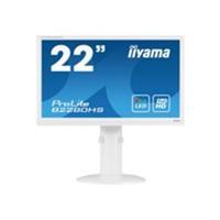 iiyama ProLite B2280HS 22 1920x1080 5ms HDMI DVI-D VGA White LED Monitor with Speakers