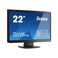 iiyama ProLite P2252HS-B1 22 1920x1080 5ms HDMI DVI-D LED Black Monitor with Speakers