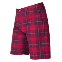 ijp design junior tartan shorts fuchsia