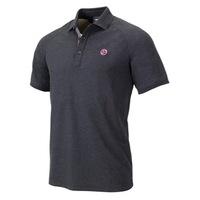 IJP Design Golf Tee Polo Shirt Charcoal