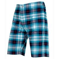 ijp design tartan golf shorts ink