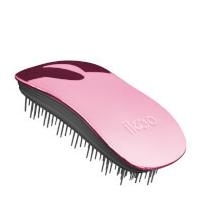 ikoo Home Detangling Hair Brush - Black/Rose Metallic