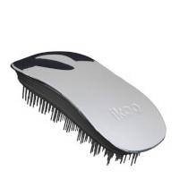 ikoo home detangling hair brush blackoyster metallic