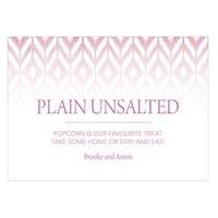 Ikat Large Card Open Format Table Sign