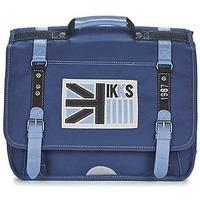 Ikks UK CARTABLE 38 CM boys\'s Briefcase in blue