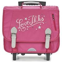 Ikks LOVE IKKS TROLLEY CARTABLE 38CM girls\'s Children\'s Rucksack in pink