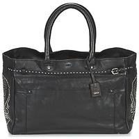 ikks the soldier womens shopper bag in black