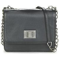 ikks the tailor womens shoulder bag in black