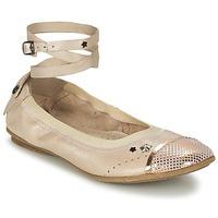 Ikks EMILY girls\'s Children\'s Shoes (Pumps / Ballerinas) in BEIGE