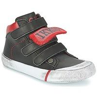 Ikks KORIST boys\'s Children\'s Shoes (High-top Trainers) in black