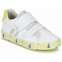 ikks joe boyss childrens shoes trainers in white