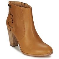 ikks w bootie womens low ankle boots in brown