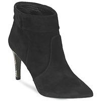 ikks miranda talon python womens low ankle boots in black