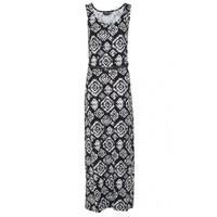 IKAT PRINT JERSEY VEST MAXI