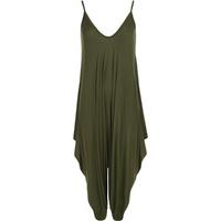 Ika Lagenlook Jumpsuit Dress - Green