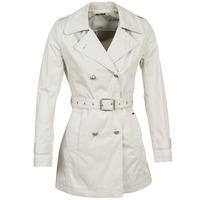 Ikks BRAZOS women\'s Trench Coat in white